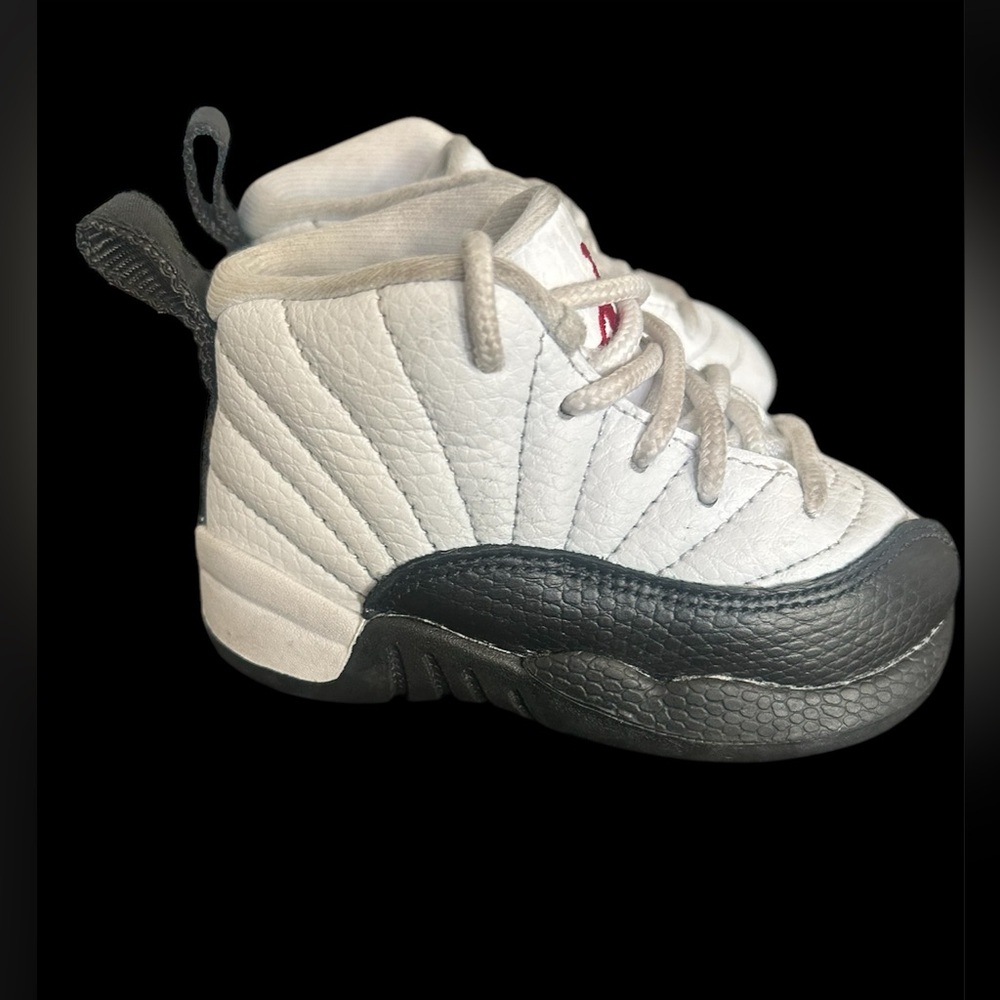 Nike Air Jordan 12 XII Retro TD Royalty Taxi White 850000-170 Toddler Shoes 5C
